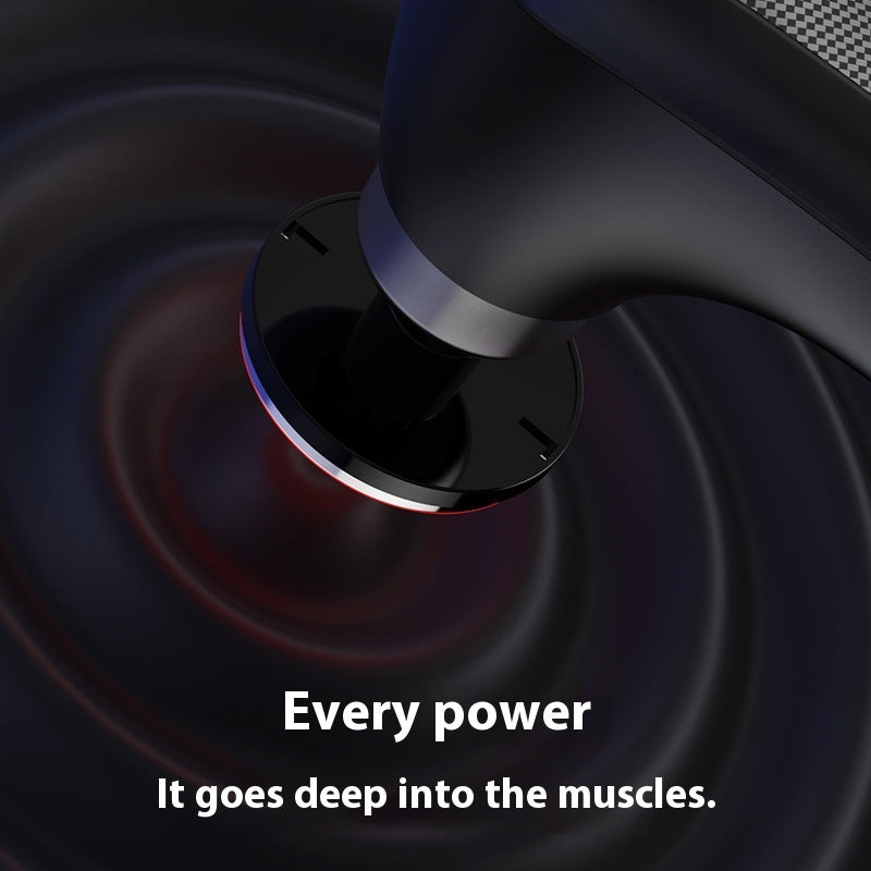 Cold and hot compress fascia gun USB charging foldable massage stick massager handheld