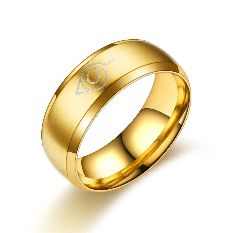 Stainless Steel Ring Titanium Steel Jewelry Men's Finger Ring Wholesale