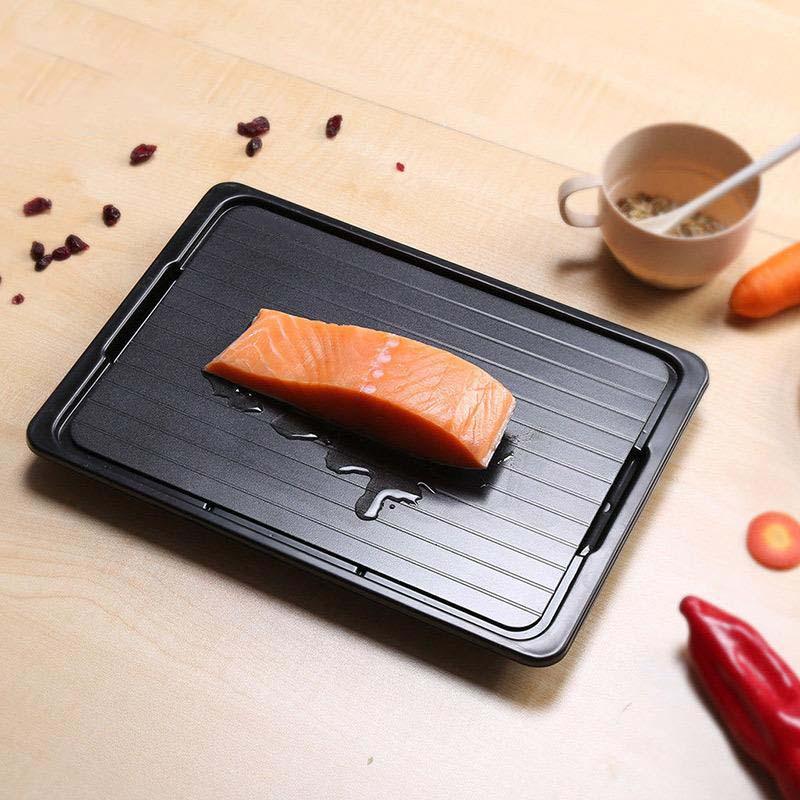 Fast Defrosting Tray Thaw Quick Defrosting Plate Board Defrost Frozen Food Meat Fruit with Water box Kitchen Gadget Tool