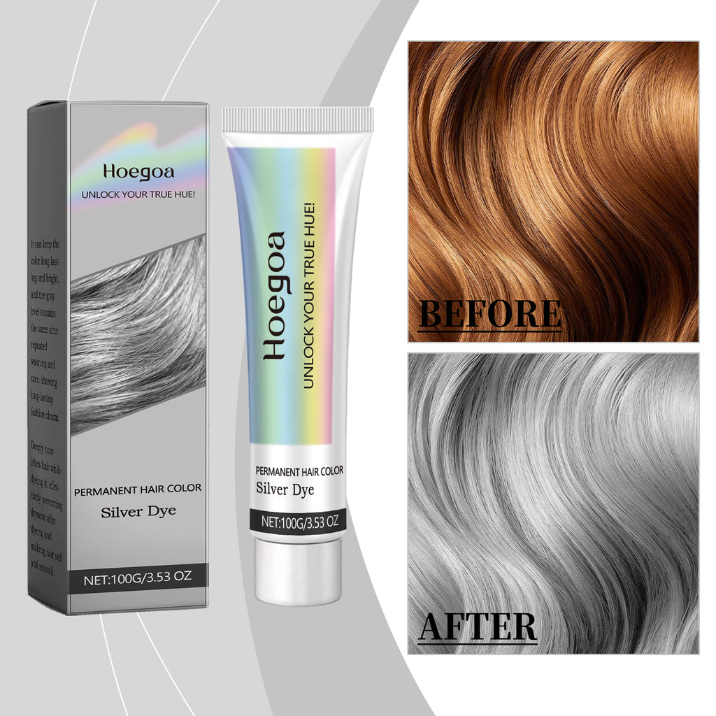 Grey Hair Cream Moisturizes Hair For A Long Time