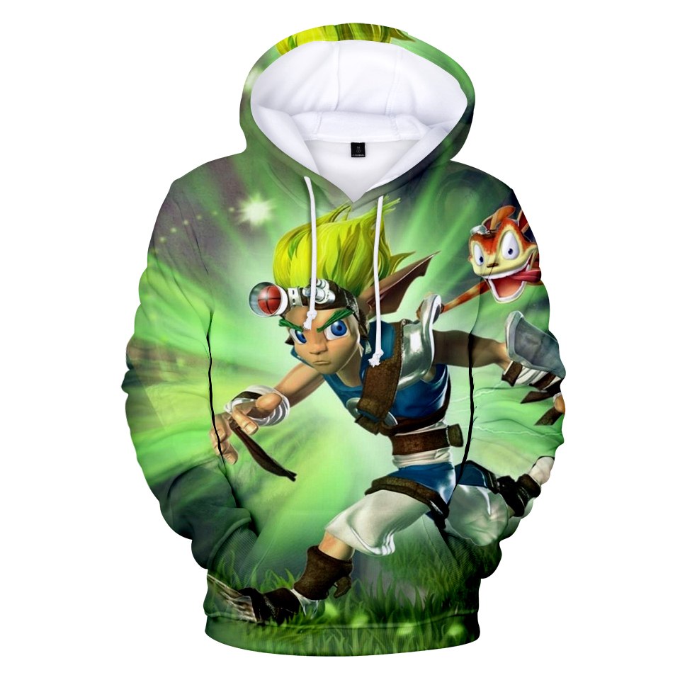 Fashion Fall/Winter jak 3 Hoodies men Women Print Sweatshirts Hip Hop Casual Game jak 3 3D Hoodies Hot New Harajuku Tops