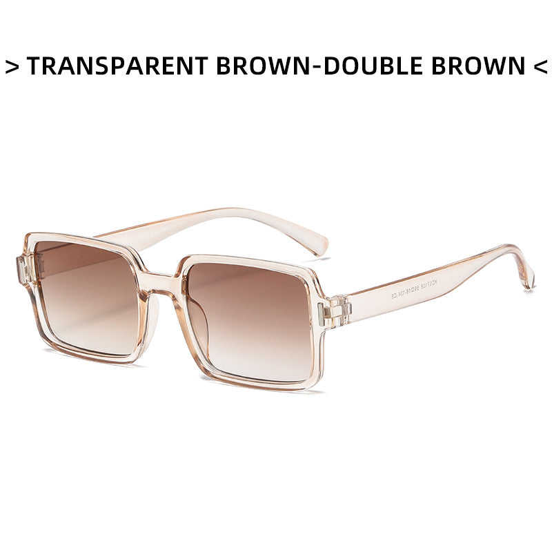 Trendy New Mi Ding Sunglasses Fashion Simple Square Net Red Sunglasses Summer Leisure Sunshade Sunglasses Women