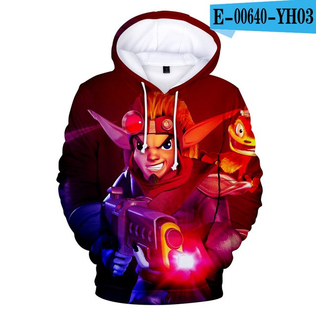 Fashion Fall/Winter jak 3 Hoodies men Women Print Sweatshirts Hip Hop Casual Game jak 3 3D Hoodies Hot New Harajuku Tops