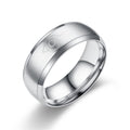 Stainless Steel Ring Titanium Steel Jewelry Men's Finger Ring Wholesale
