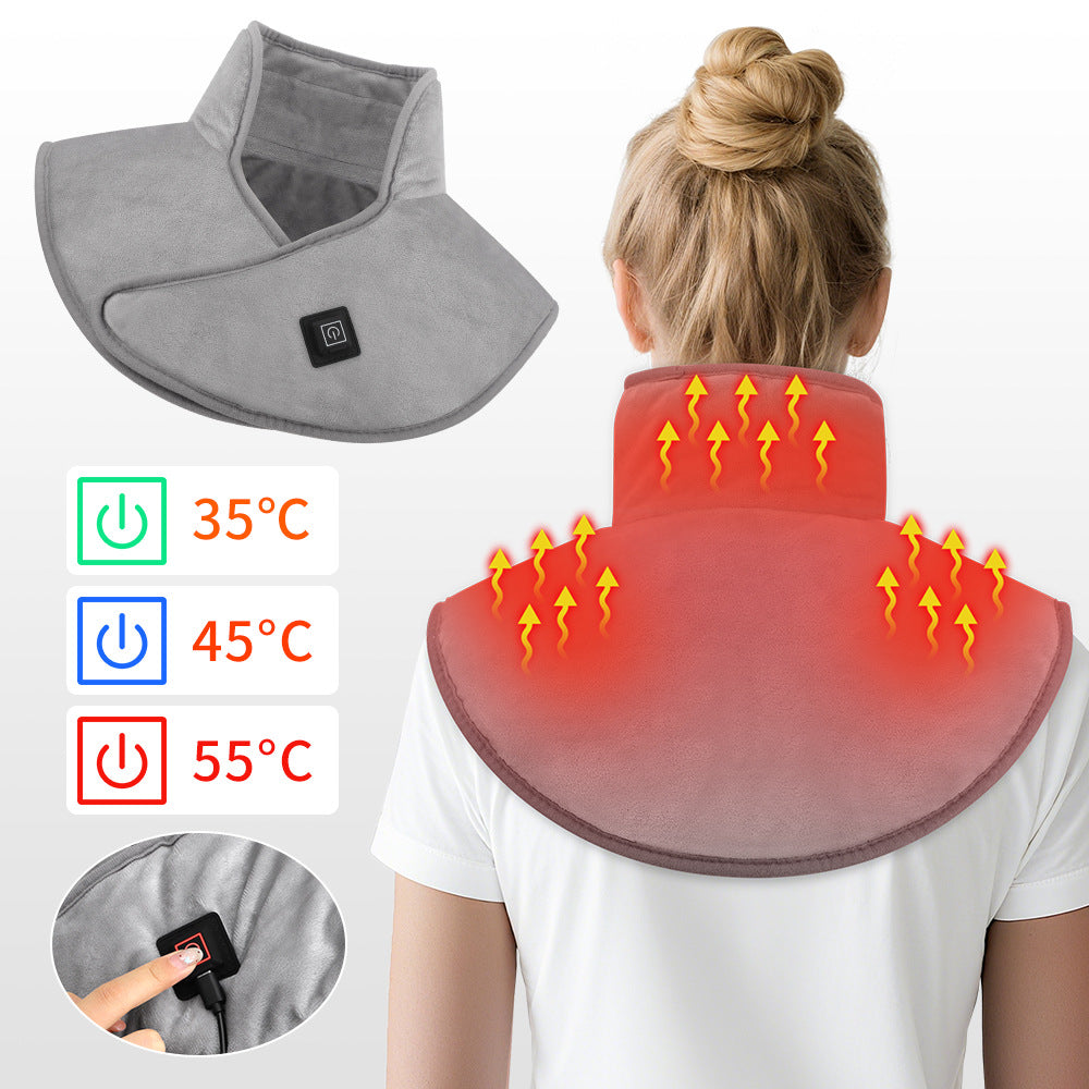 5v3 temperature adjustable heating shawl USB direct insertion electric heating shawl scarf