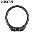 Mountain Bike Lock Anti-Theft Portable Electric Battery Motorcycle Password Lock Fixed Bicycle Ring Lock