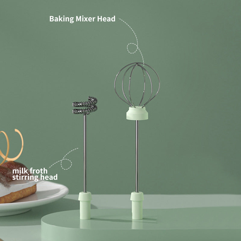 Electric Cordless Egg Beater For Whipping Cream And Egg Whites