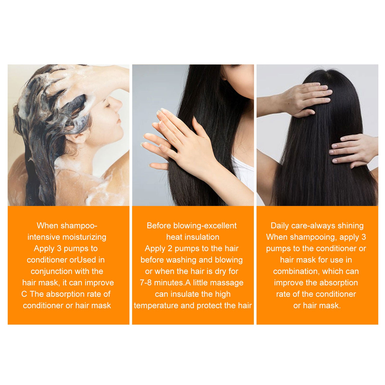 Anti-Frizz Hair Essence Repair Perm Dye Dry Split Hair Moisturizing Hair Smoothing Hair Essential Oil