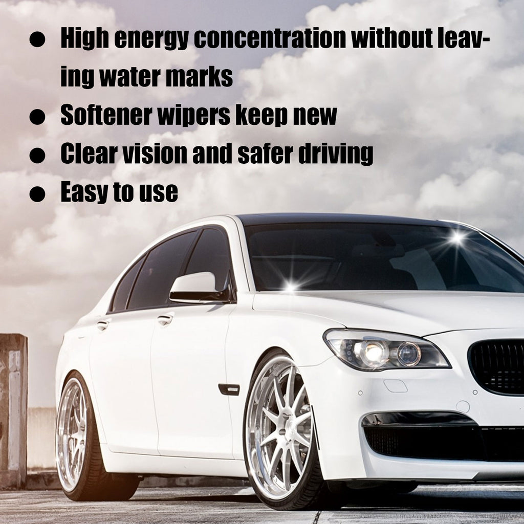 Windshield Cleaner Effervescent Tablet, Clean Decontamination Remove Shellac Film Wiper Effervescent Tablet