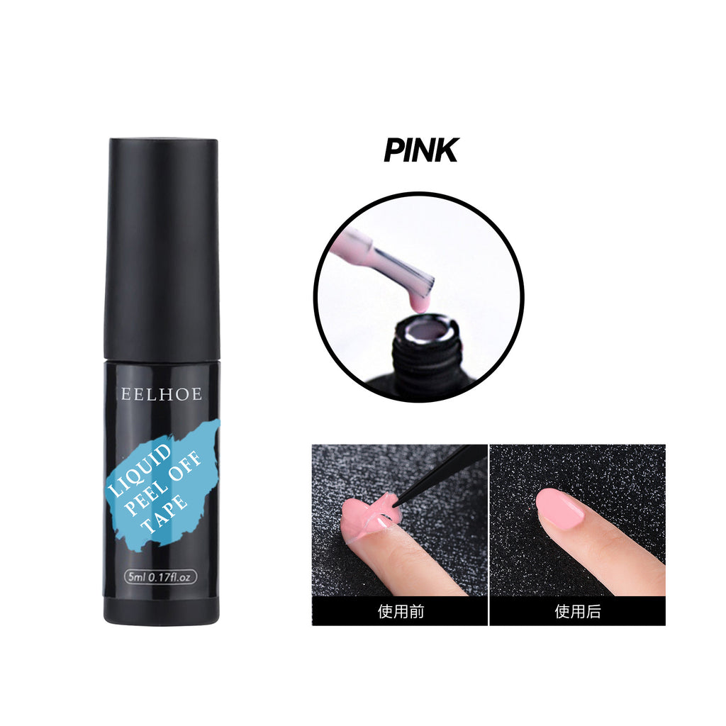 Effectively Prevent Spilled Nail Polish, Paint Nail Edge Can Be Torn Beginner Nail Edge Quick Dry Anti-Fouling Protection Tool