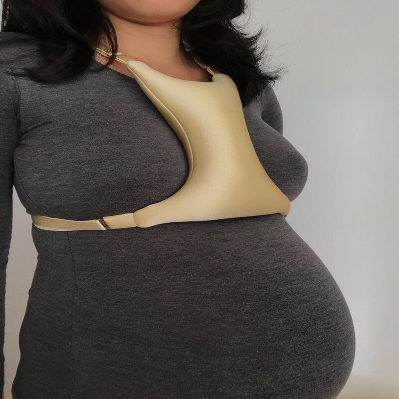 Anti-Wrinkle Chest Support Pillow - Washable & Fade-Proof Bra Care Pad for Side Sleepers, Décolleté Line Prevention