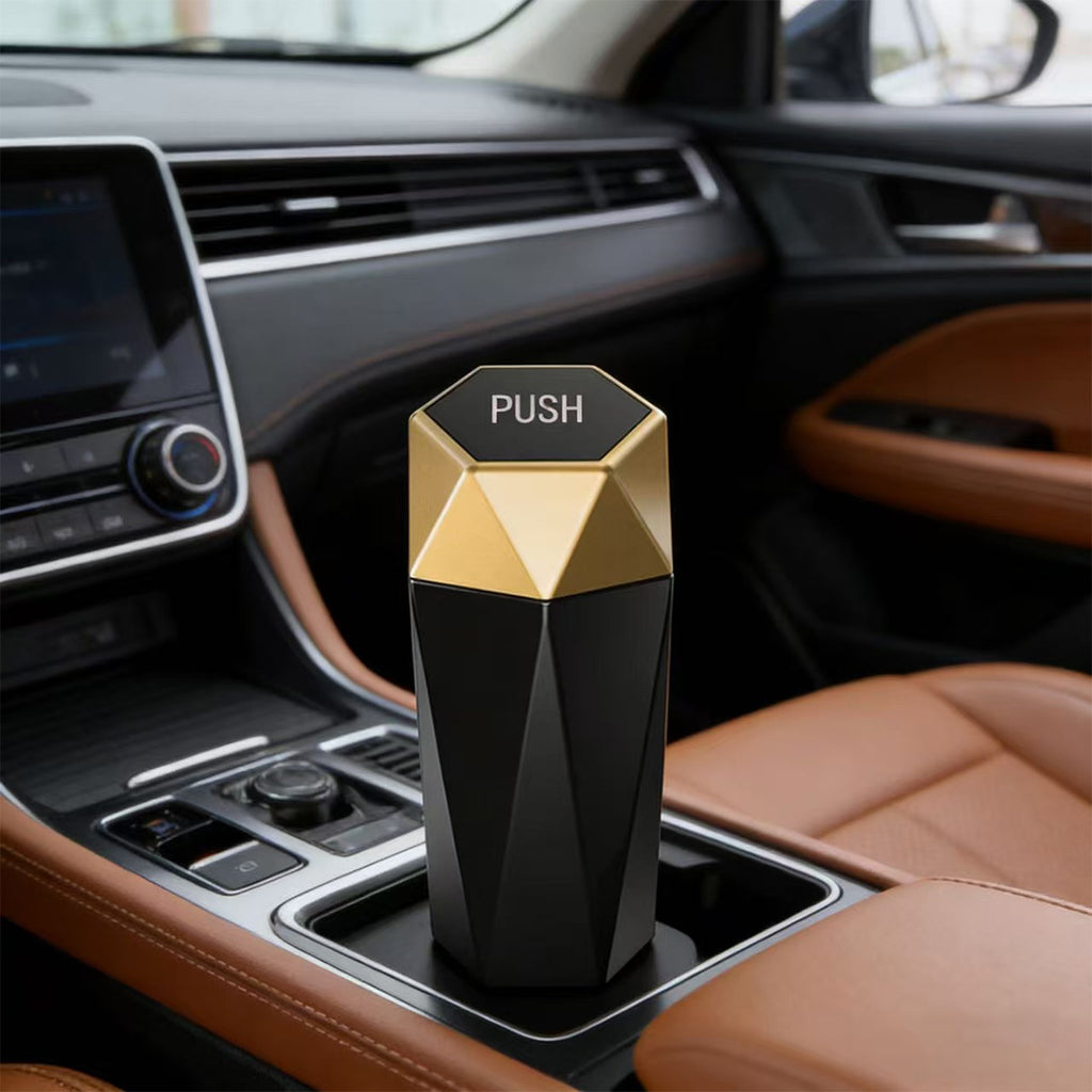 Car Mini Trash Bin for Car Cup Holder, Desktop Organizer, Direct Factory Sale