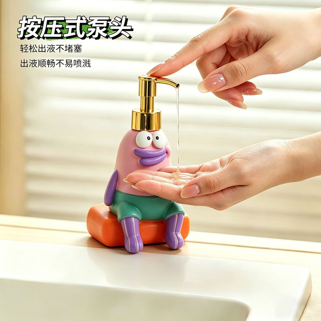 Smart Fish Pump Bottle for Lotion, Bathroom Soap Dispenser, Kitchen Dishwashing Liquid Refill Bottle