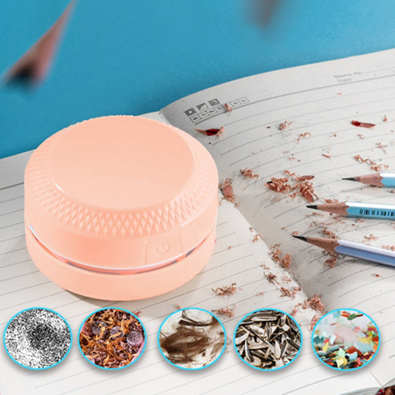 Electric Portable Desktop Cleaner Small Powerful Cleaning Mini Sweeping Robot