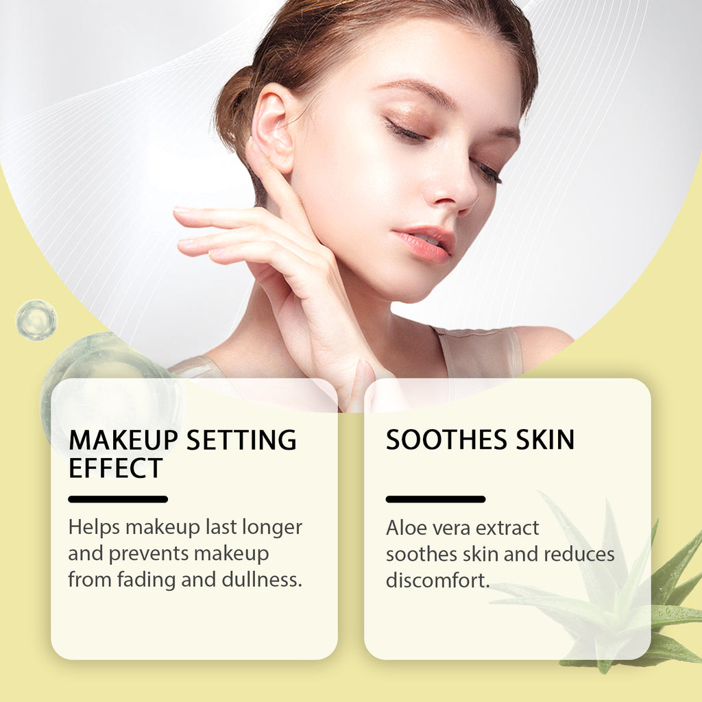 Moisturizing Setting Spray Natural And Easy To Remove Moisturizing Long-Lasting Portable Makeup Spray