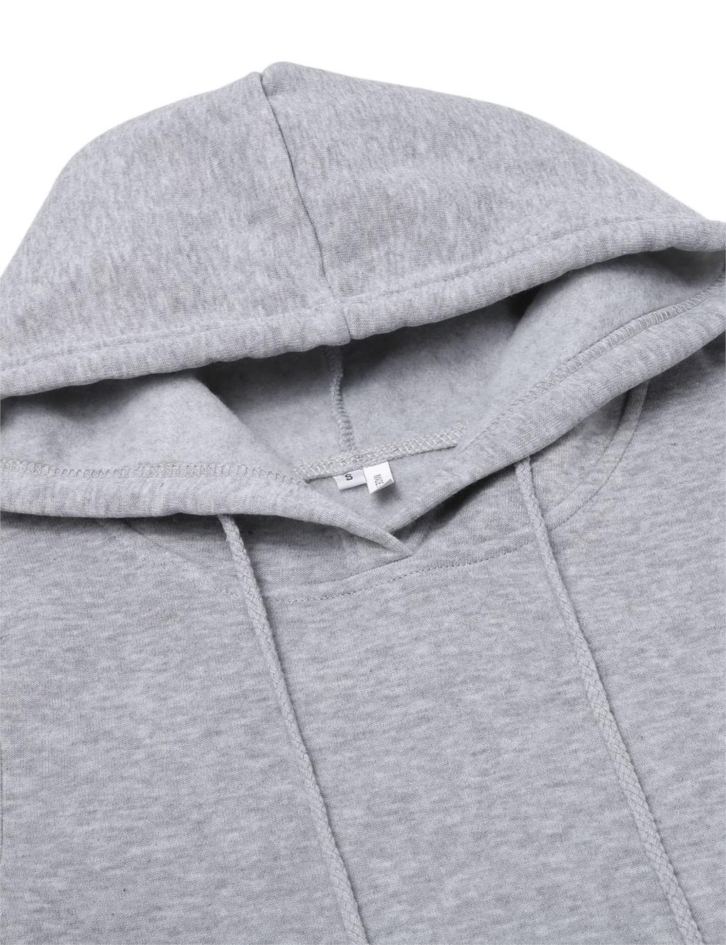 Autumn Winter Women Hoodies Long Sweatshirts  Patchwork Fashion Female Pullovers Hoodie Tops Causal Feminino Coats