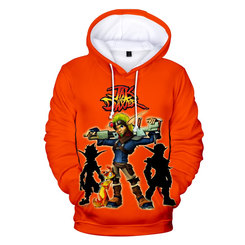 Fashion Fall/Winter jak 3 Hoodies men Women Print Sweatshirts Hip Hop Casual Game jak 3 3D Hoodies Hot New Harajuku Tops