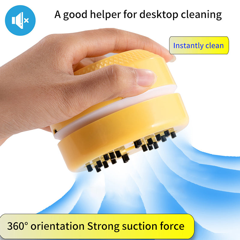 Electric Portable Desktop Cleaner Small Powerful Cleaning Mini Sweeping Robot