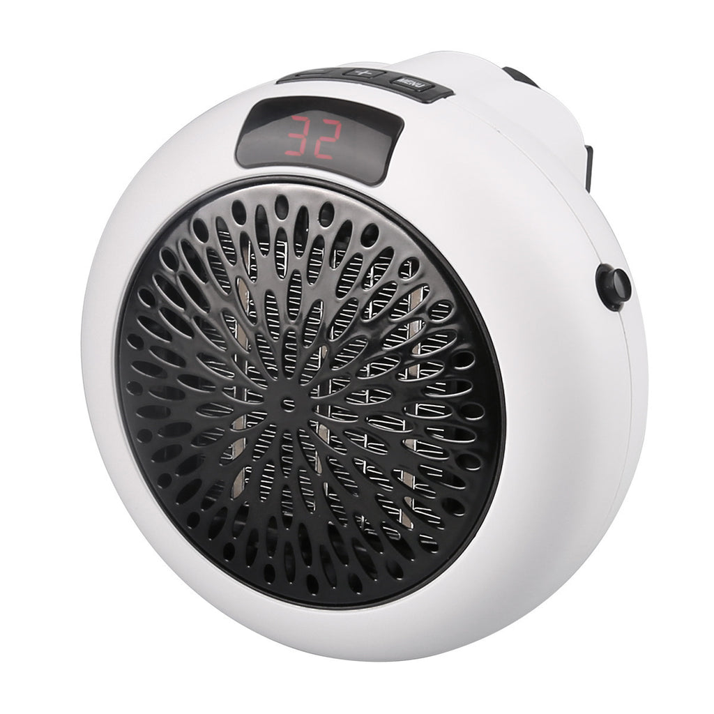 Home office desktop small wall mounted dual-purpose circular portable electric heater