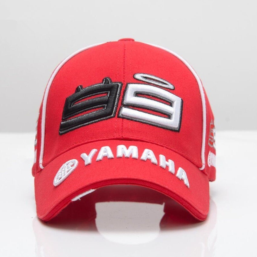 The New Moto Gp F1 2019 Jorge Lorenzo 99 Man Embroidered Yamaha Motorcycle Racing Sport Men's Baseball Cap Hat