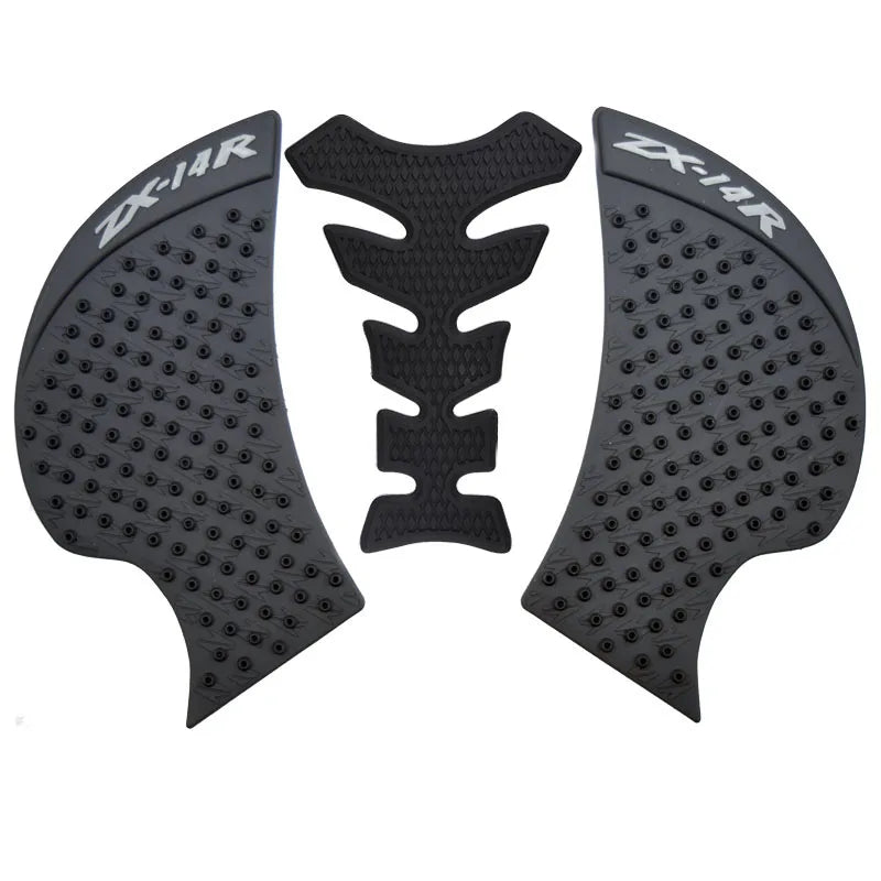For Kawasaki ZX14R 2006 to 2020 ZX6R 2007 2008 to 2017 2018 2019 2020 ZX14R Motorcycle Anti slip Tank Pad Stickers Gas 3M Decal