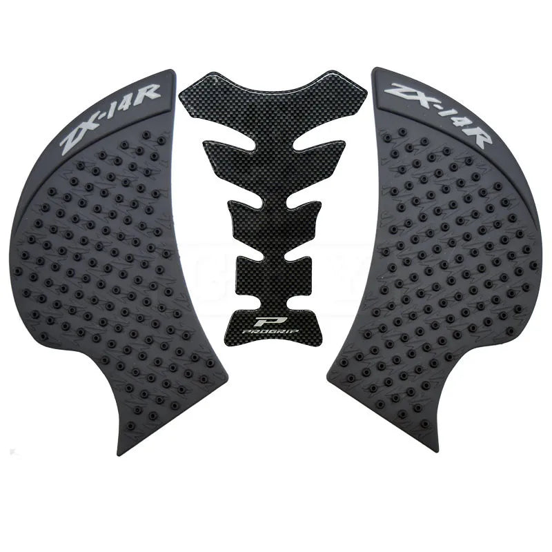 For Kawasaki ZX14R 2006 to 2020 ZX6R 2007 2008 to 2017 2018 2019 2020 ZX14R Motorcycle Anti slip Tank Pad Stickers Gas 3M Decal