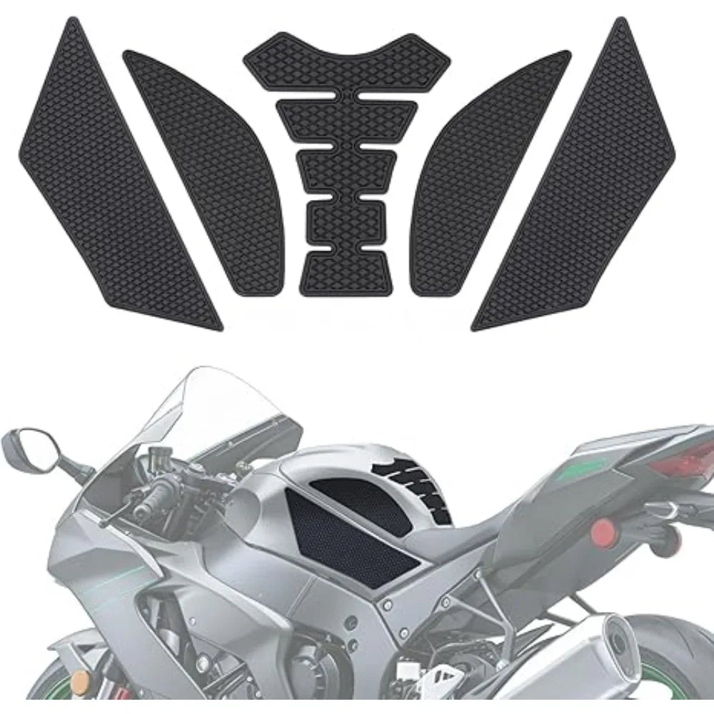 Motorcycle Fuel Tank Pads Anti-Slip Fuel Tank Pad Tank Protectors Accessories for Ninja ZX10R ZX-10R 2011-2025