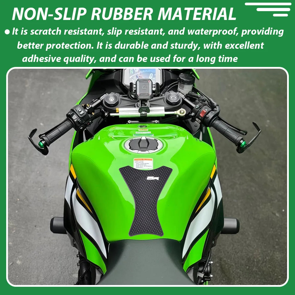  ZX6R Tank Pad For Kawasaki ZX 6R 2012-2026 2025 ZX-6R Anti-slip Side Protection Sticker Traction Pads Motorcycle Accessories ﻿