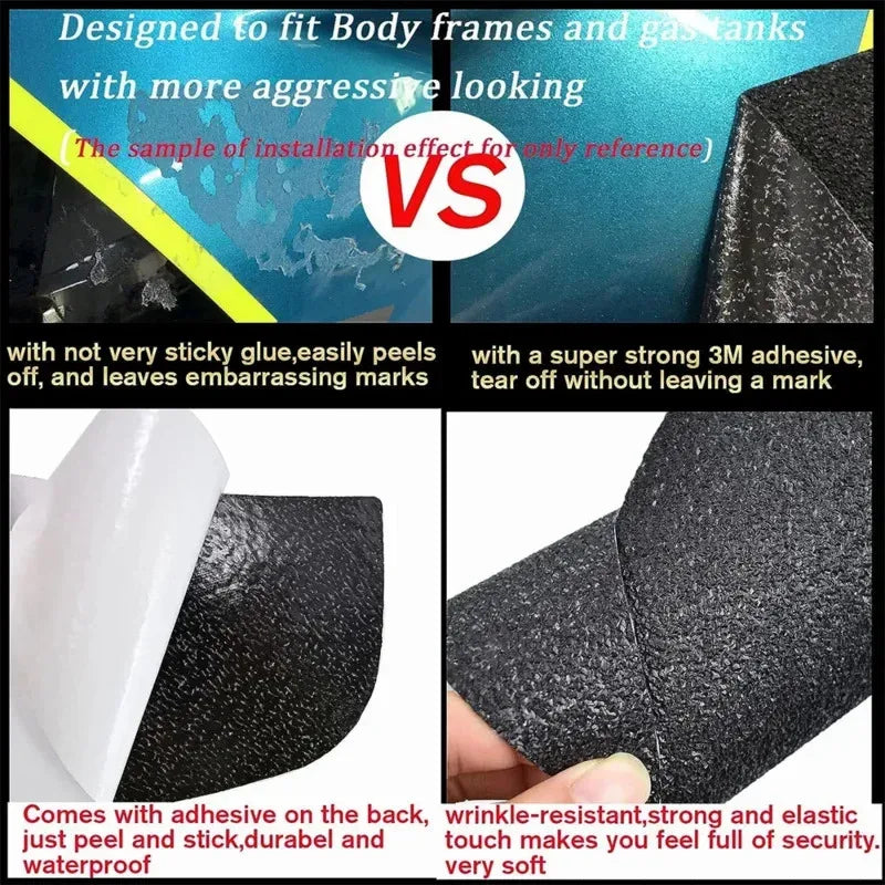 For KAWASAKI ZX-14R ZX14R ZZR1400 GTR1400 2006-2015 Motorcycle Fuel Tank Anti-Slip Pads Gas Knee Traction Adhesive Protector
