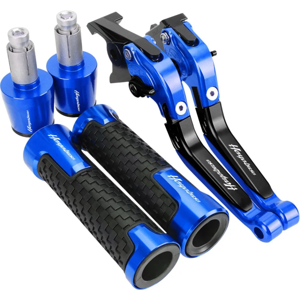 For SUZUKI HAYABUSA 1300 2008 -2016 Motorcycle Brake Clutch Levers Handlebar Grips Handle Bar Grip Ends Accessories