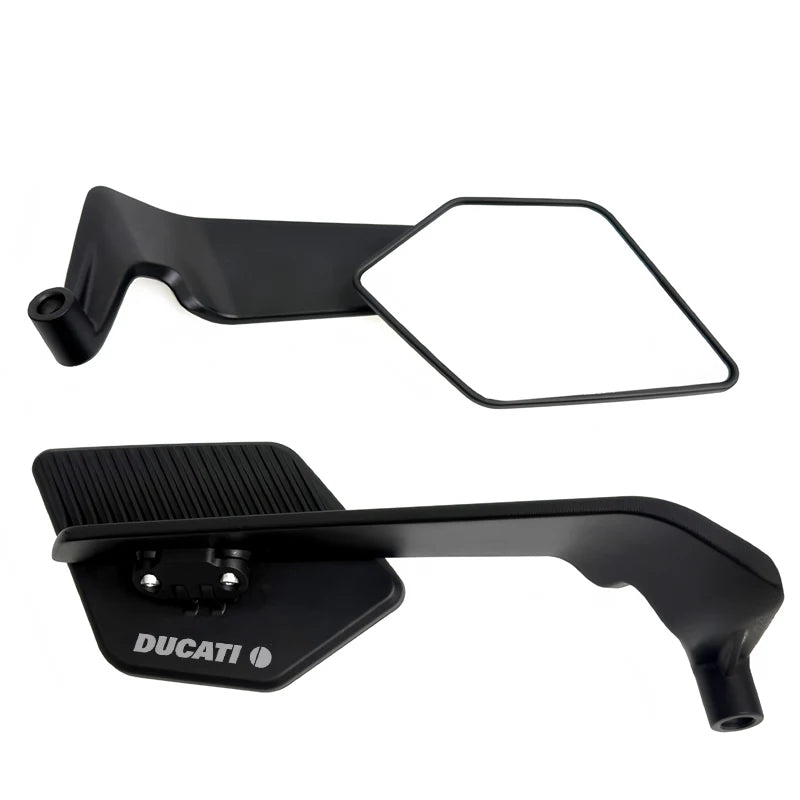 For Ducati Streetfighter V2 V4 V4S 848 Monster 950 Multistrada V2 V4 Hypermotard 698 950 Motorcycles Rotatable Rearview Mirrors