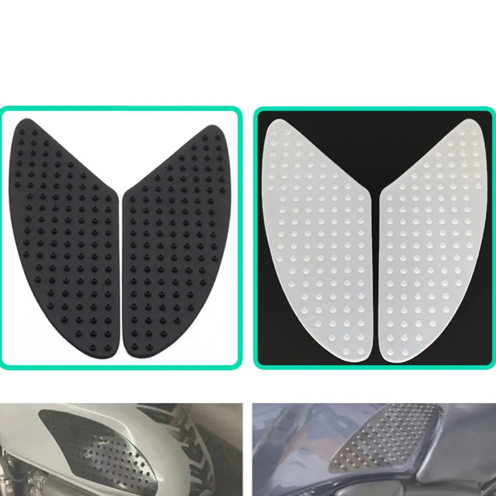 Motorcycle Tank Grip Traction Pad For Kawasaki Z1000 ZX6R Side Gas Knee Protection For Yamaha R1 R6 For Honda CBR600RR CBR1000RR