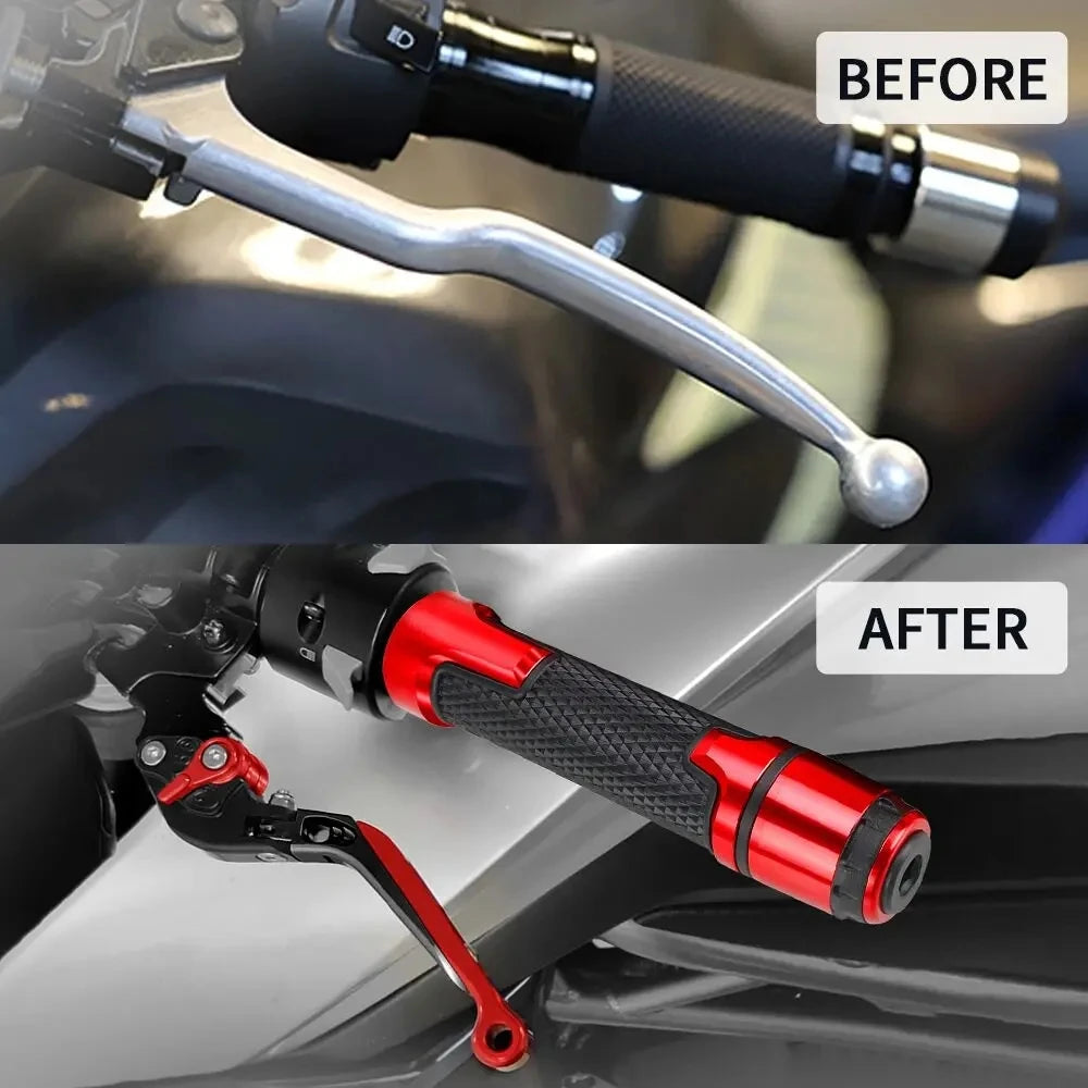 FOR KAWASAKI ZX12R 2000-2001-2002-2003-2004-2005 Motorcycle Aluminum Brake Clutch Levers Handlebar Grip Handle Hand Grips ZX-12R
