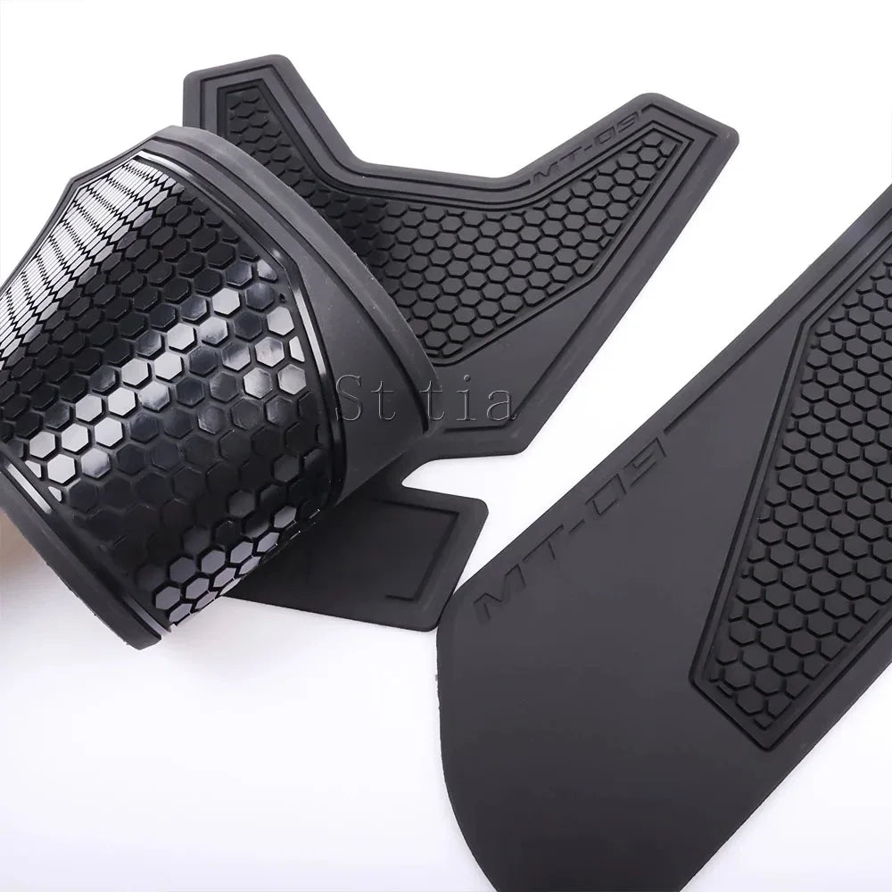 MT-09 2024 Tank Pad Motorcycle Accessories Fuel Tank Pad For YAMAHA MT-09 MT09 2024 2025 Non-slip Side Fuel Tank Waterproof Pad