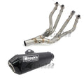 Motorcycle Exhaust Escape Moto carbon fiber Full of Muffler System For Hayabusa GSX1300R GSX1300R GSX1300 GSX 1300R 2008-2020