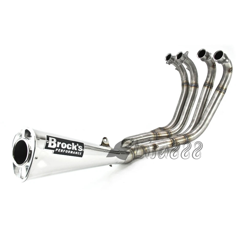 Motorcycle Exhaust Escape Moto carbon fiber Full of Muffler System For Hayabusa GSX1300R GSX1300R GSX1300 GSX 1300R 2008-2020