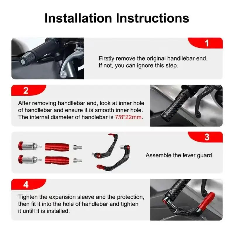 For HAYABUSA GSX1300R GSX 1300R GSXR 1300 Hayabusa 2008-2025 2026 Motorcycle Handlebar Brake Clutch Lever Hand Guard Protector