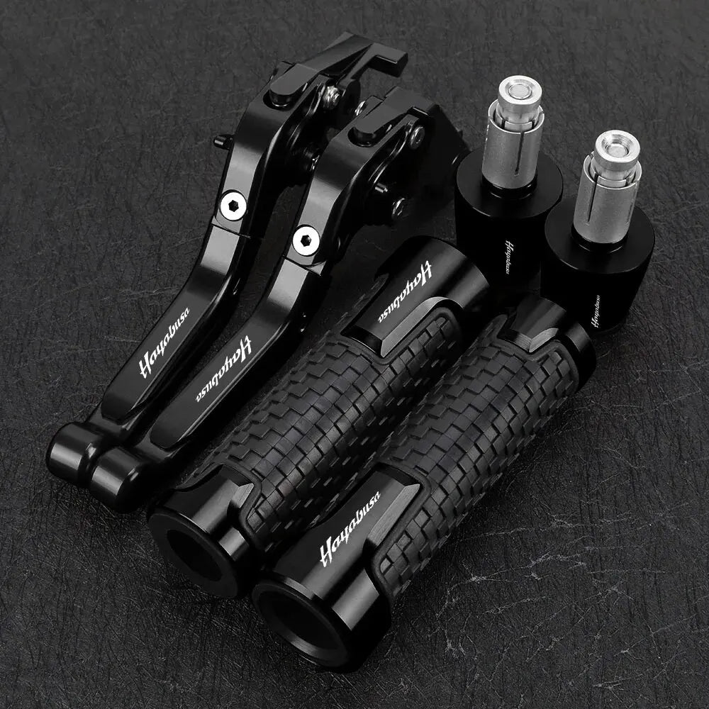For SUZUKI HAYABUSA 1300 2008 -2016 Motorcycle Brake Clutch Levers Handlebar Grips Handle Bar Grip Ends Accessories