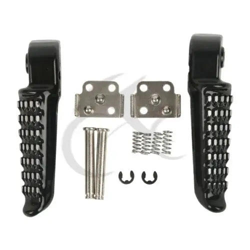 Motorcycle Rear Footrests Footpegs For Kawasaki Ninja ZX-6R ZX-9R ZX10R ZX12R 250R EX250 EX650 Z750 Z1000 GTR1400 ZZR1400 ZX-14