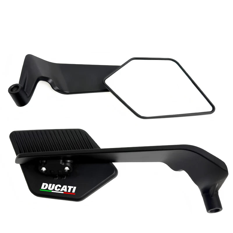 For Ducati Streetfighter V2 V4 V4S 848 Monster 950 Multistrada V2 V4 Hypermotard 698 950 Motorcycles Rotatable Rearview Mirrors