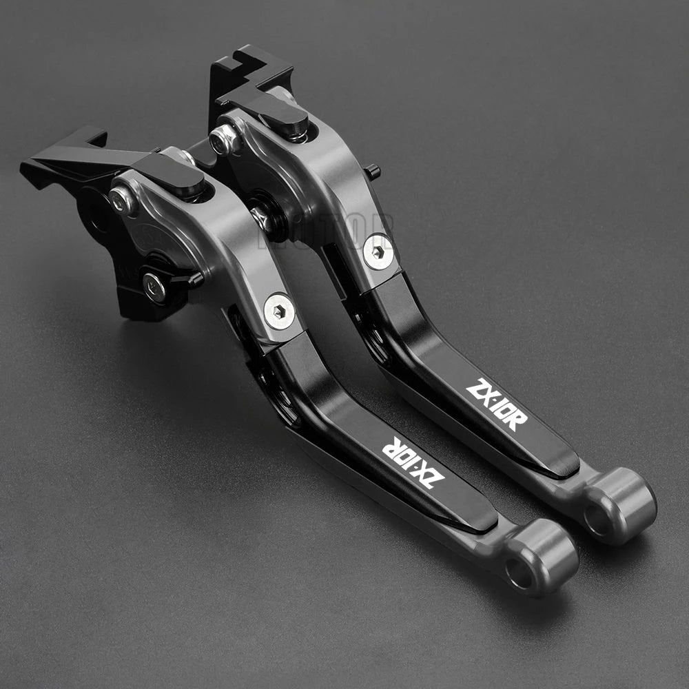 ZX 10R 2023 2024 Motorcycle For KAWASAKI ZX10R ZX-10R 2022 2021 2020 2019 2018 2017 2016 Brake Clutch Levers Handlebar grip ends
