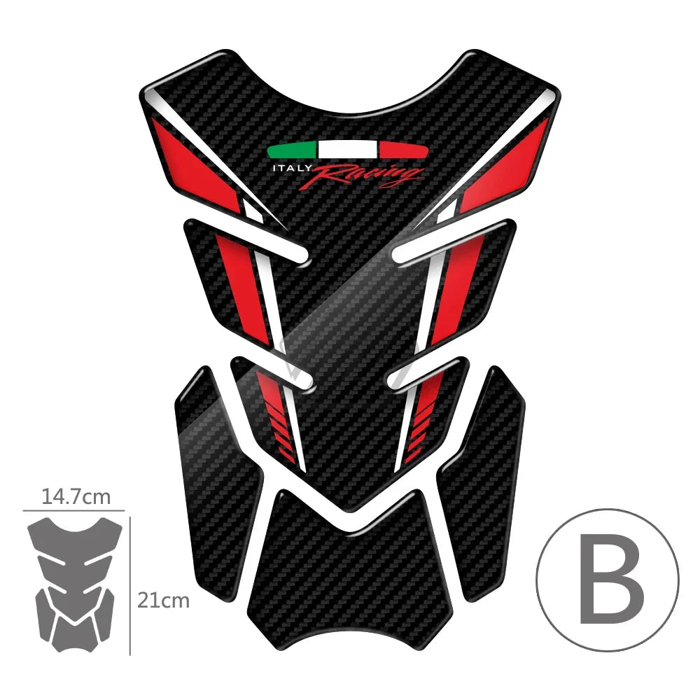 Motorcycle Tank Pad Protector for Yamaha Honda Kawasaki Suzuki Motorbike for Triumph Aprilia
