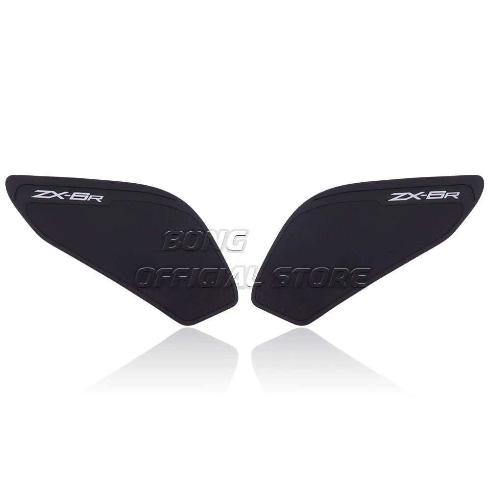 ZX-6R 2024 Tank Pad Motorcycle Accessories Fuel Tank Pad For KAWASAKI NINJA ZX-6R ZX6R Anti-Slip Side Stickers For the Tank
