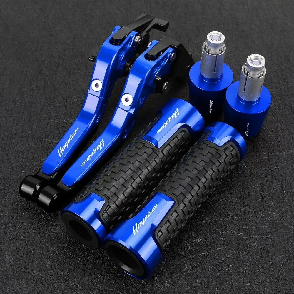 For SUZUKI HAYABUSA 1300 2008 -2016 Motorcycle Brake Clutch Levers Handlebar Grips Handle Bar Grip Ends Accessories