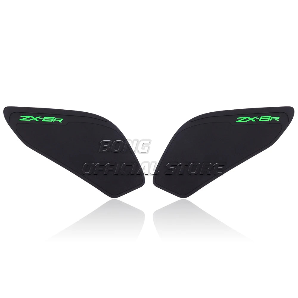 ZX-6R 2024 Tank Pad Motorcycle Accessories Fuel Tank Pad For KAWASAKI NINJA ZX-6R ZX6R Anti-Slip Side Stickers For the Tank
