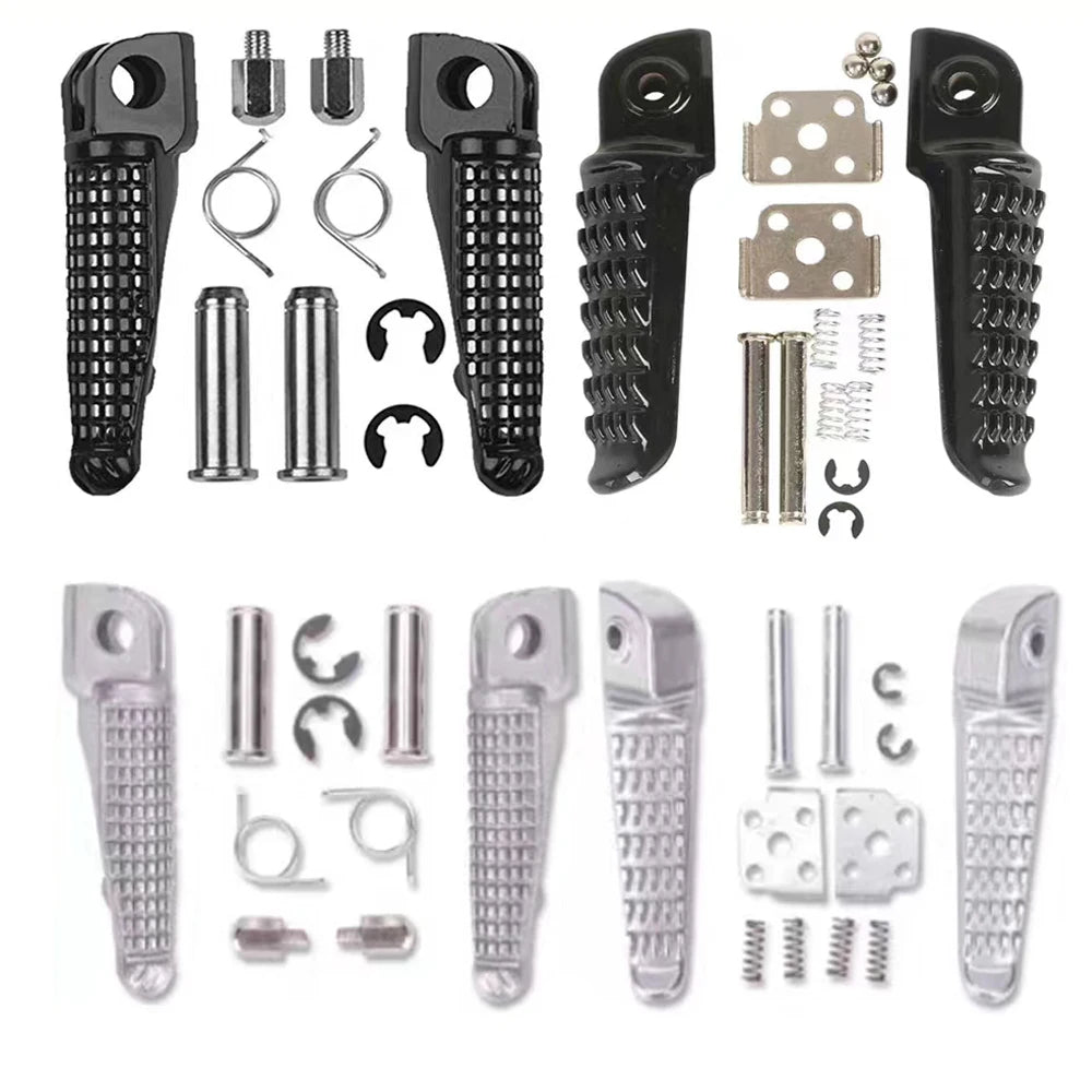 Motorcycle Foot Rests Pedal Front/Rear Footrest For Kawasaki ZX-6R ZX636 ZZR1400 EX650 ER 6F/6N 9R 10R 12R 14 Z750 S Z800 Z1000