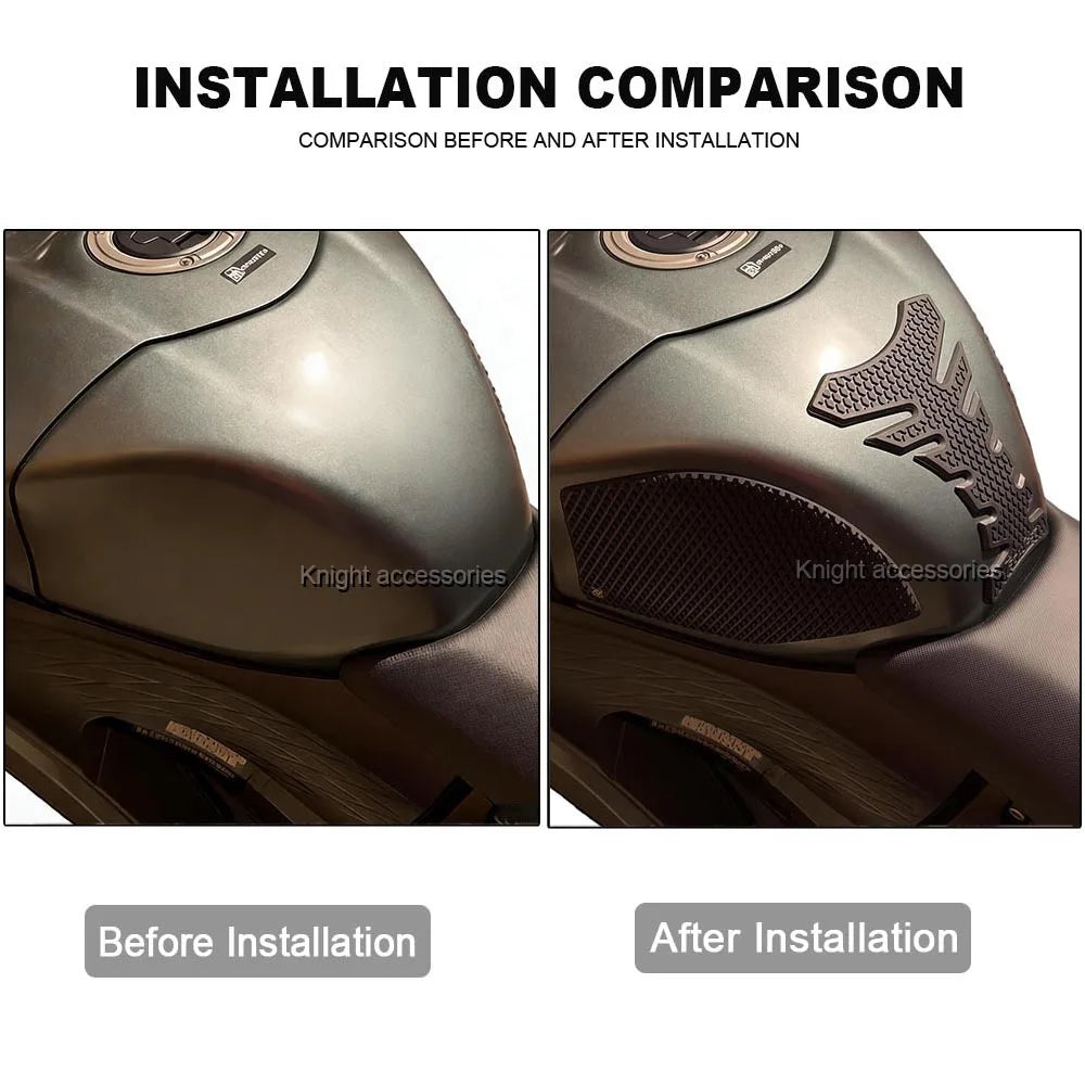 Tank Pad Motorcycle accessories Fuel Tank Pad For Hayabusa GSXR1300 GSXR 1300 2021-2025 Non-slip Side Fuel Tank Waterproof Pad