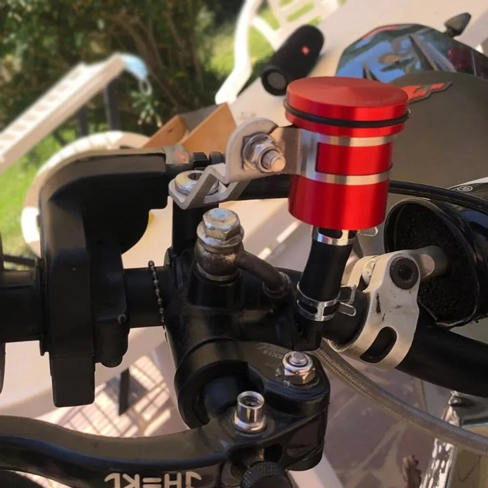 Universal For Kawasaki ZX14R ZX-14R ZX14 R ZX14 ZX-14 2006 2007-2023 Motorcycle Brake Fluid Reservoir Clutch Tank Oil Fluid Cup
