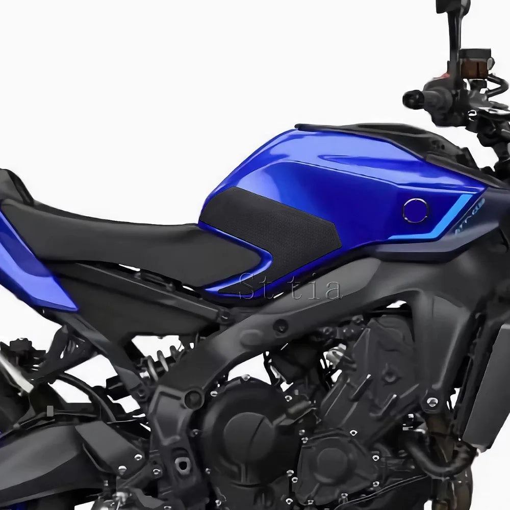 MT-09 2024 Tank Pad Motorcycle Accessories Fuel Tank Pad For YAMAHA MT-09 MT09 2024 2025 Non-slip Side Fuel Tank Waterproof Pad