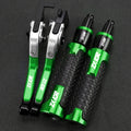 ZX 10R 2023 2024 Motorcycle For KAWASAKI ZX10R ZX-10R 2022 2021 2020 2019 2018 2017 2016 Brake Clutch Levers Handlebar grip ends